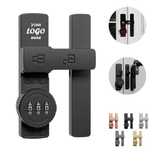 Zinc Alloy Combination Flip Latch Lock For Doors