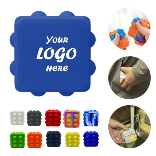 Silicone Stress Relief Cube Toy