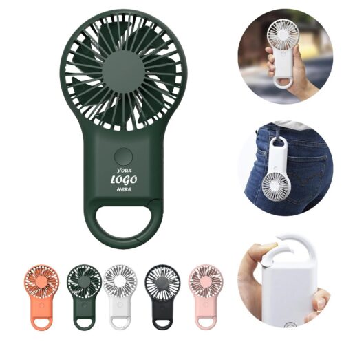 Rechargeable Fan With LED And Latch