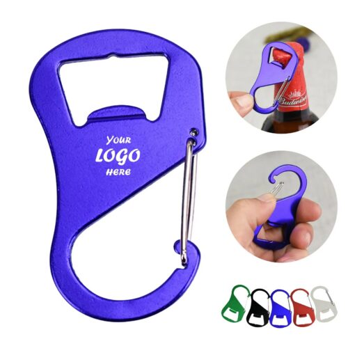 2 In 1 Carabiner And Bottle Opener Tool