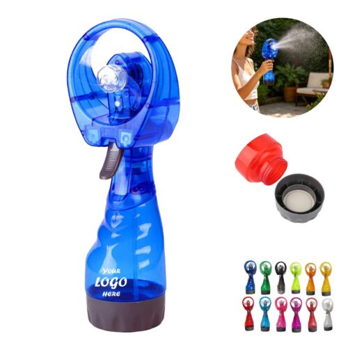 Handheld Battery Powered Water Misting Fan