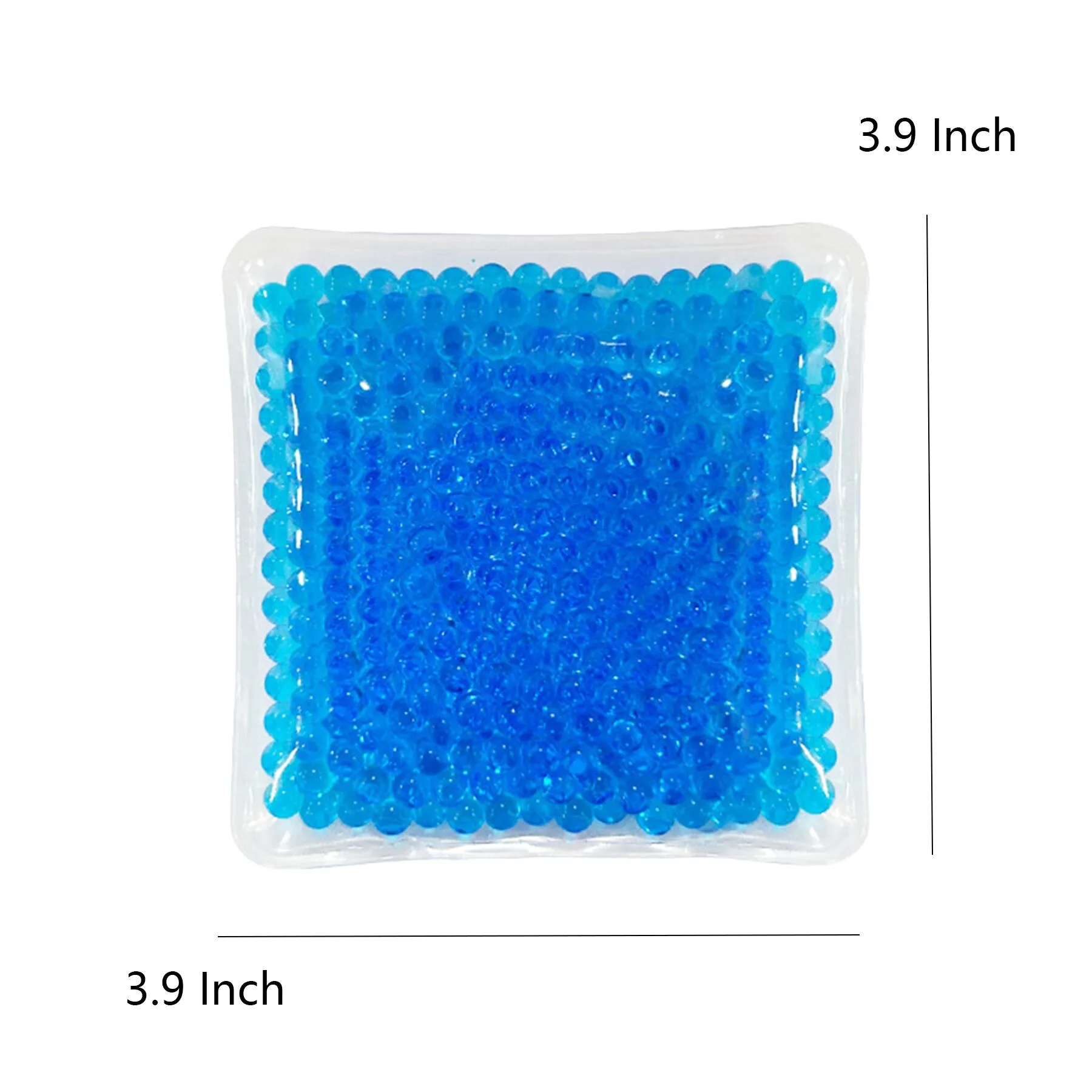 Reusable Square Gel Bead Therapy Hot Cold Pack - Image 2