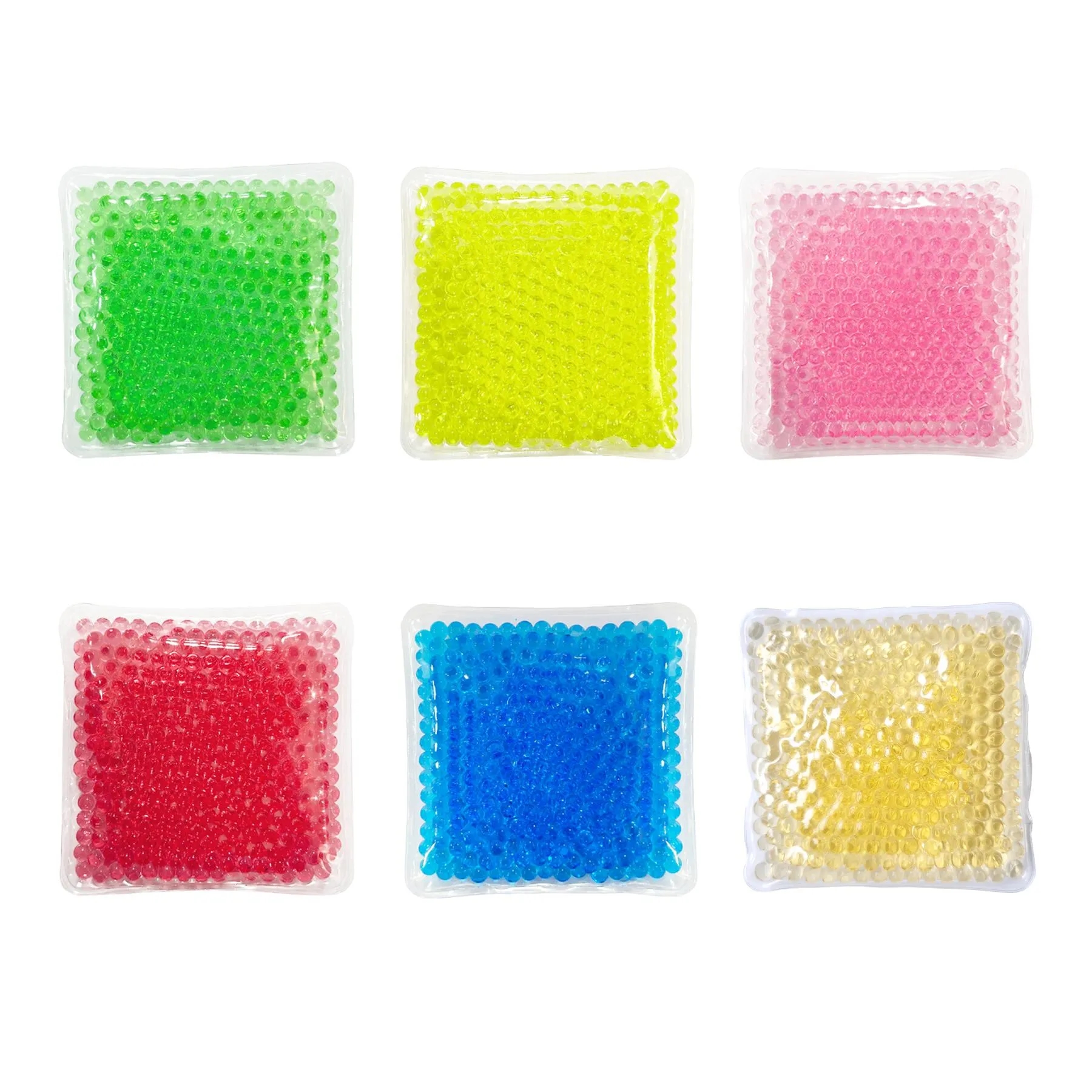 Reusable Square Gel Bead Therapy Hot Cold Pack - Image 3