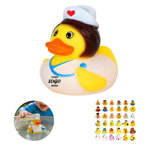 Vinyl Duck Bath Toy For Educational Pretend Play Sets