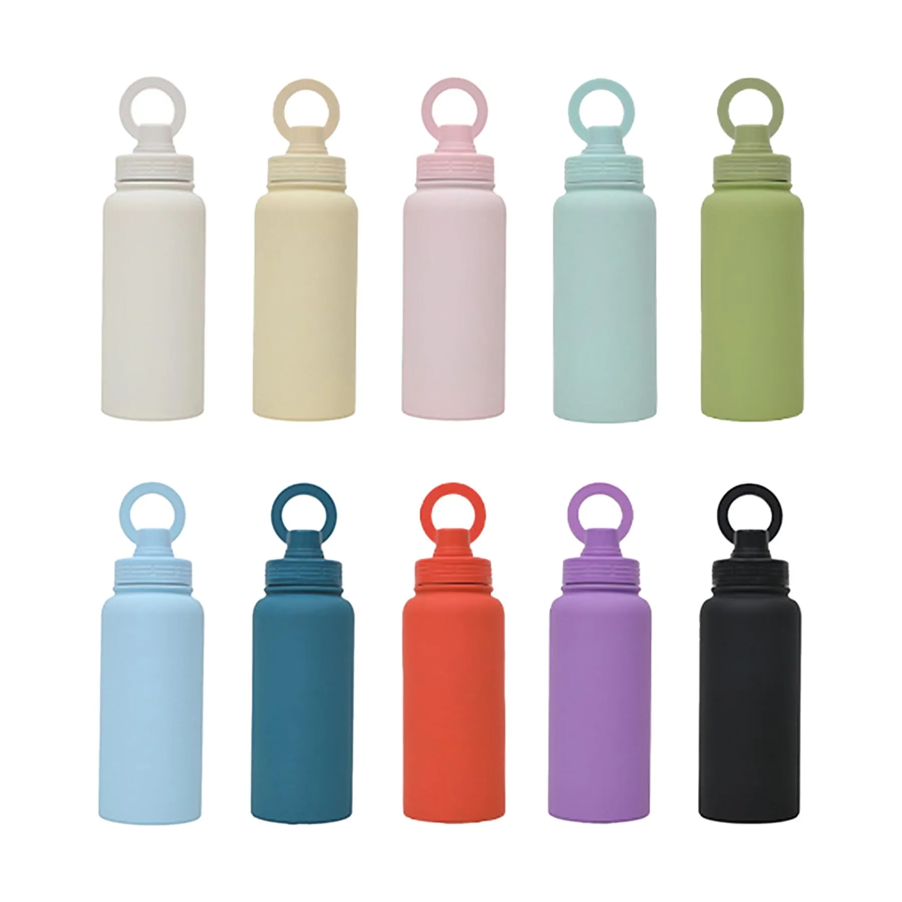 34 Oz Insulated Water Bottle With Magnetic Phone Holder - Image 3