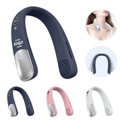 Turbo Neck Fan With 100 Speeds And Flexible Fit