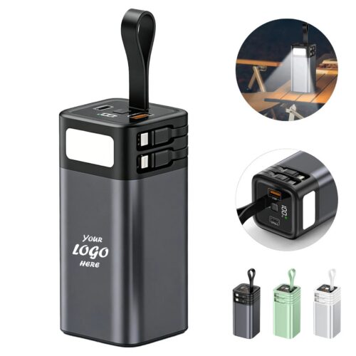 20000mAh Fast Charging Power Bank With Cables