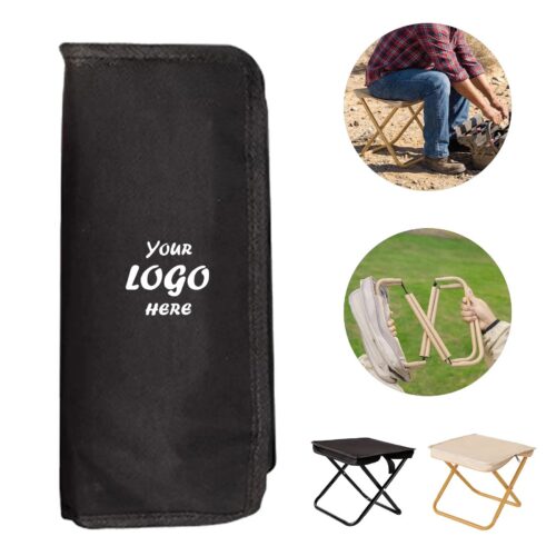 Outdoor Folding Oxford Camping Chair With Carrying Bag