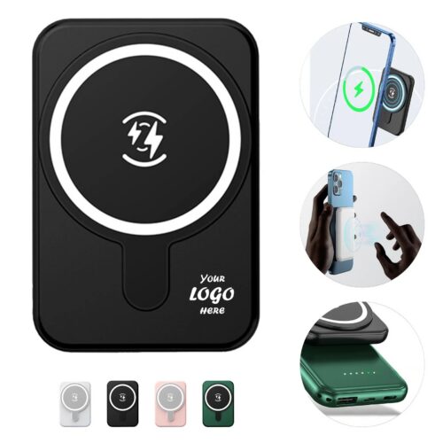 5000mAh Magnetic Wireless Power Bank With LED Display