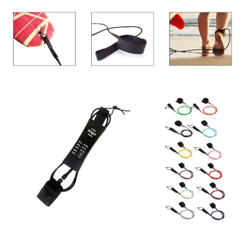 Premium Surfboard Leash With Quick Dry Floating Cord