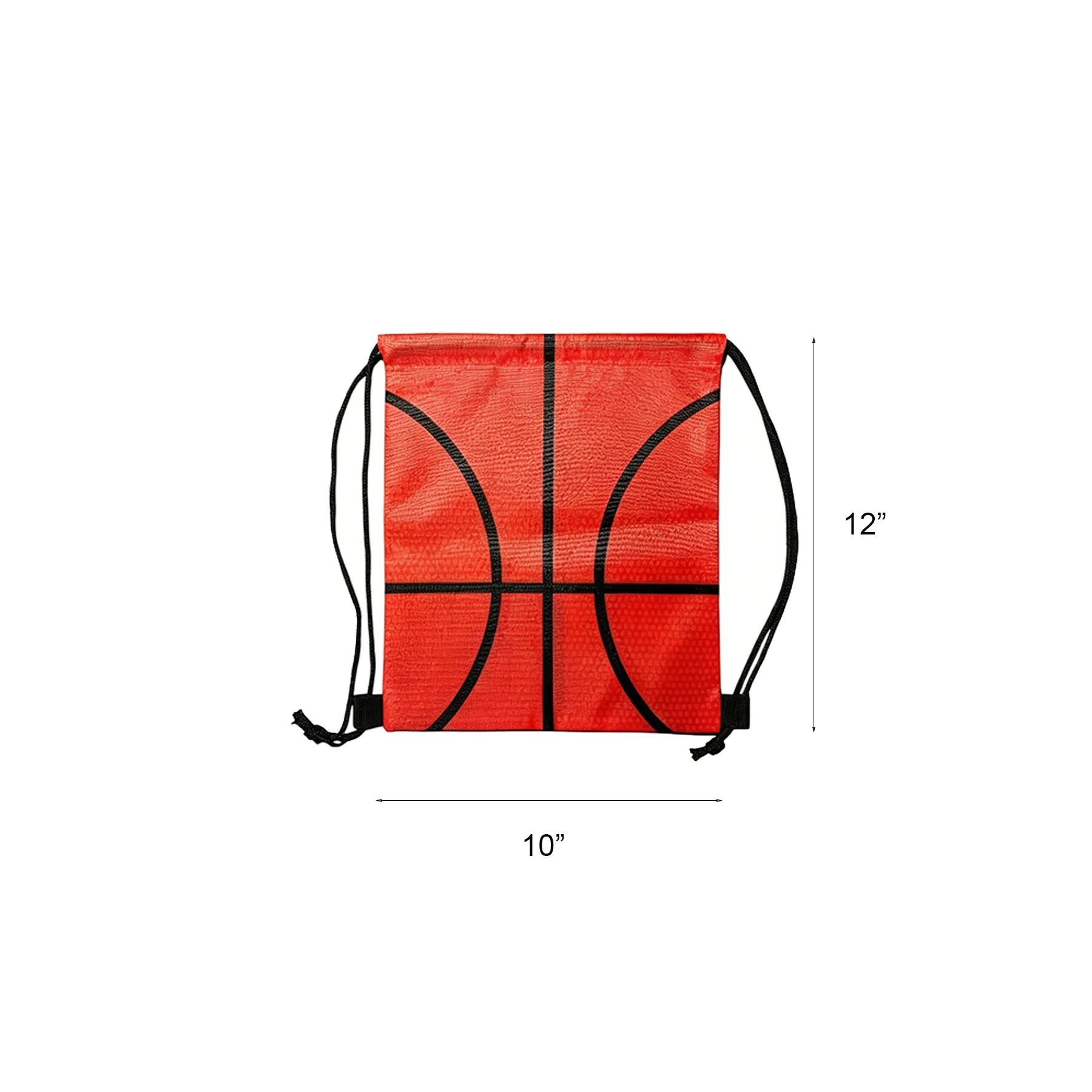Sports Ball Drawstring Backpack Bag For Team Gear Packs - Image 2
