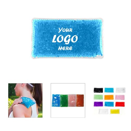 Rectangular Hot Cold Gel Bead Pad For Daily Pain Relief