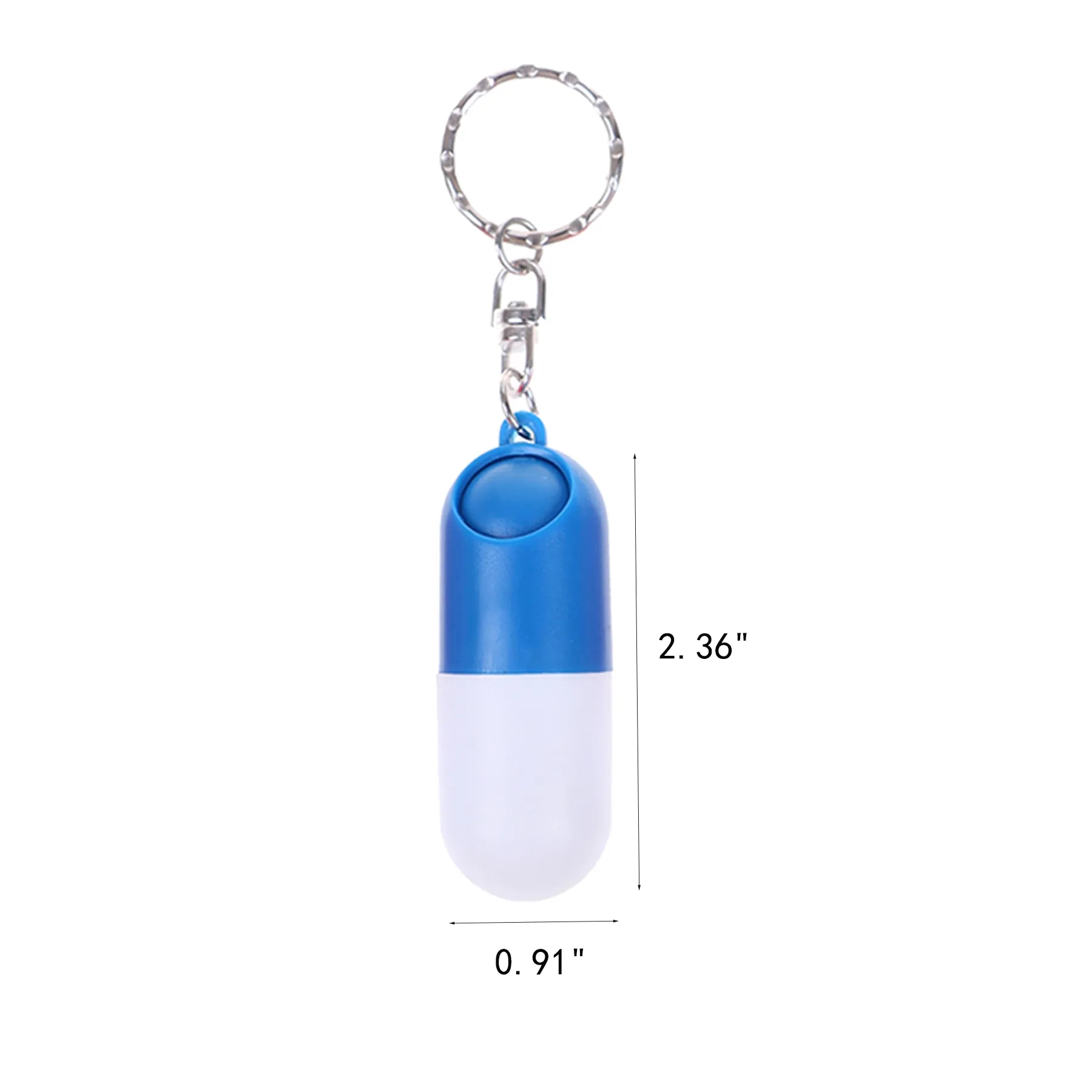 Mini Capsule Pill Box Keychain For Daily Medicine - Image 2