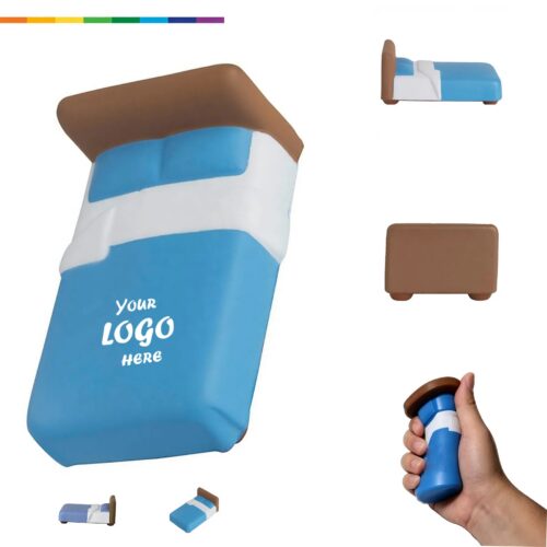 Bed Shaped PU Foam Stress Reliever For Wellness Brands